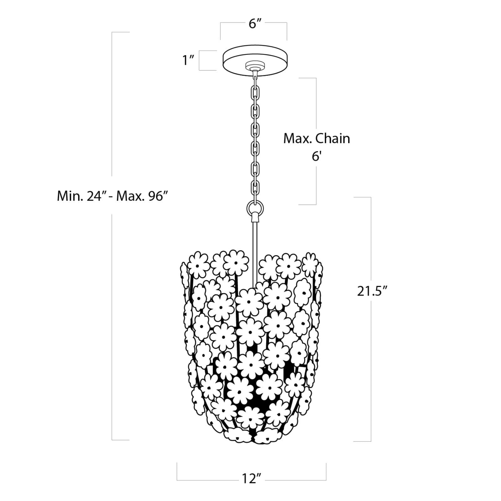 Charlotte Pendant | Regina Andrew Detroit
